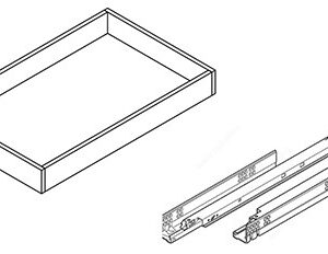 Low Height Roll Out For Base Cabinet 15"W  