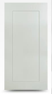 Modern White Sample Door 12' X 15' X 3/4'  