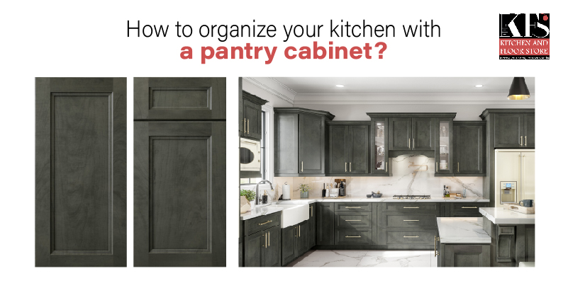 how to organize your kitchen with a pantry cabinet