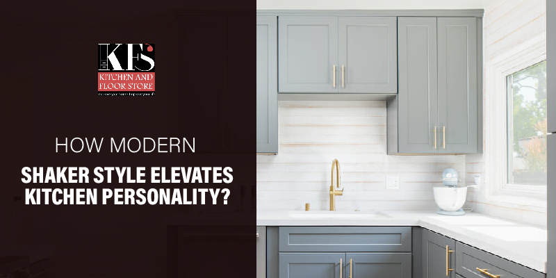 how modern shaker style elevates kitchen personality